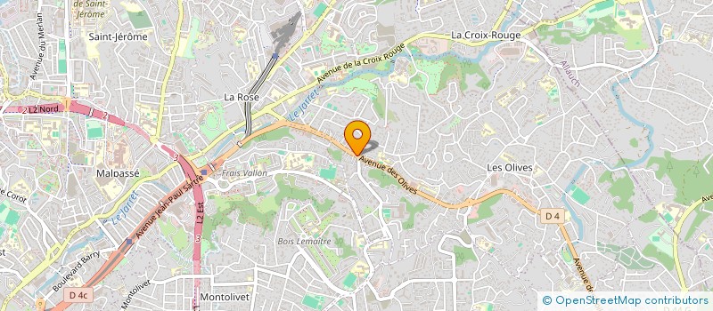localisation de l'entreprise TDC DRIVE  MARSEILLE