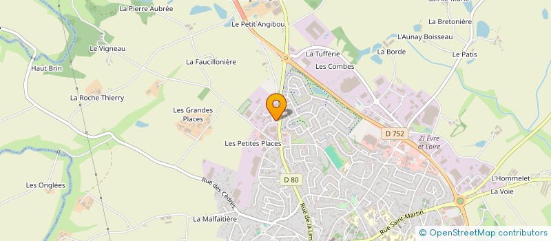localisation de l'entreprise TDC2 à BEAUPREAU-EN-MAUGES