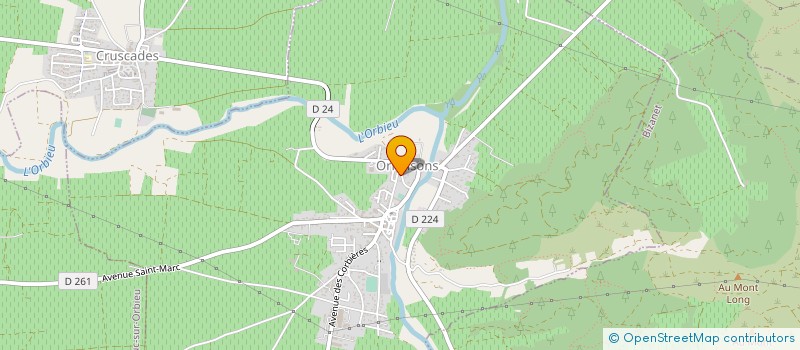 localisation de l'entreprise TDCP  ORNAISONS