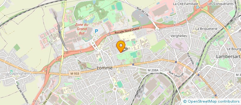 localisation de l'entreprise TDDL SCI à LILLE