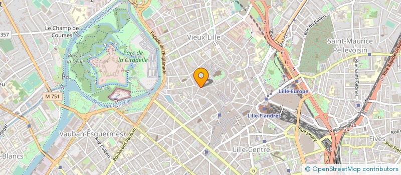 localisation de l'entreprise TDE à LILLE