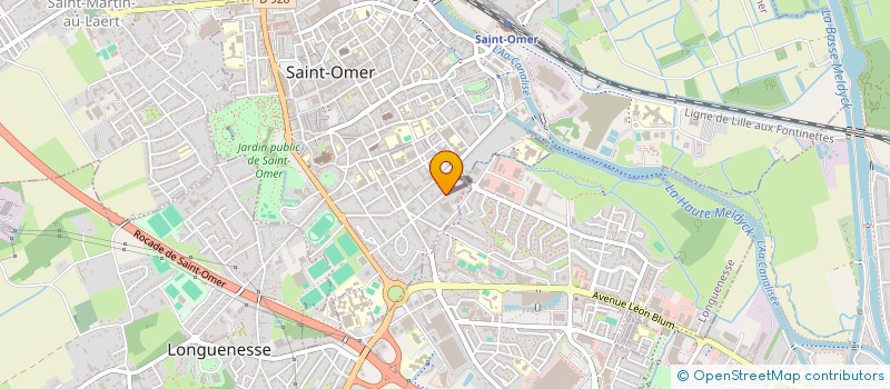 localisation de l'entreprise TDE CONSULTING  SAINT-OMER