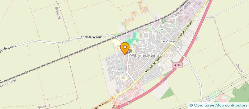 localisation de l'entreprise TDEI MAINTENANCE à WITRY-LES-REIMS