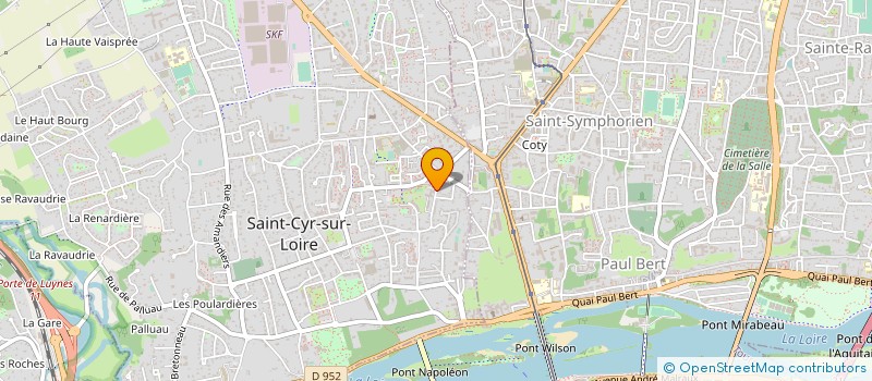 localisation de l'entreprise TDF LES VANS  SAINT CYR SUR LOIRE