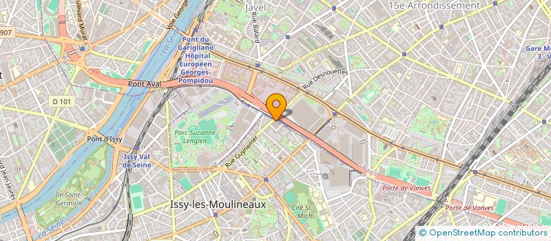 localisation de l'entreprise TDF SA COMITE D'ETABLISSEMENT SIEGE à PARIS