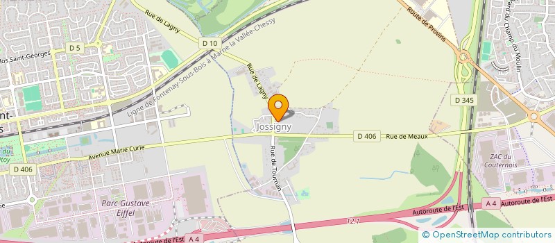 localisation de l'entreprise TDG  BUSSY-SAINT-GEORGES