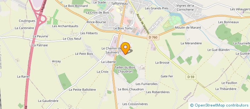 localisation de l'entreprise TDG TRANSIT DESIGN GROUP EUROPE à SAINTE-MAURE-DE-TOURAINE