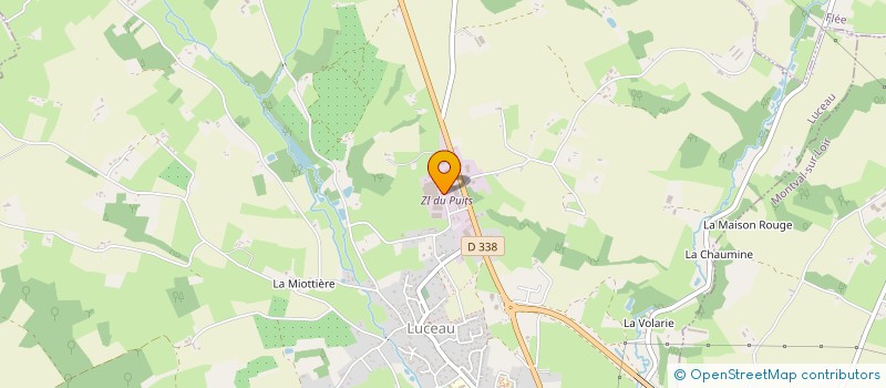 localisation de l'entreprise TDH 4.0 à LUCEAU