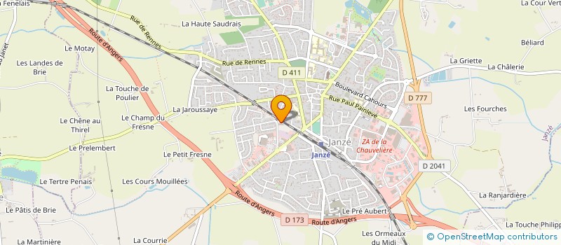localisation de l'entreprise TDH INVEST 1 à JANZE