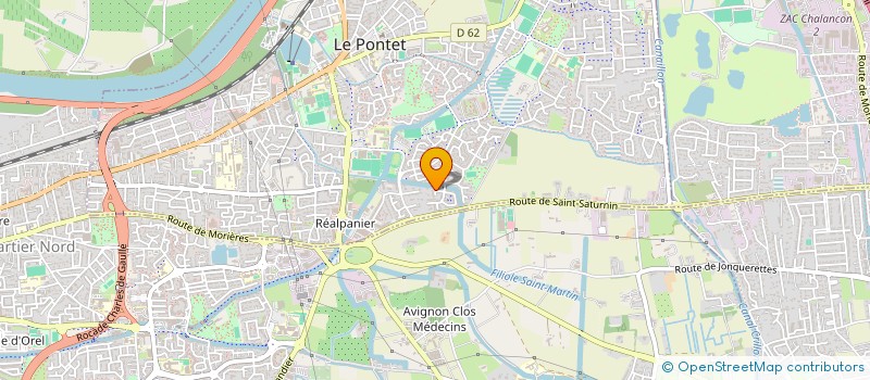 localisation de l'entreprise TDH SASU à LE PONTET