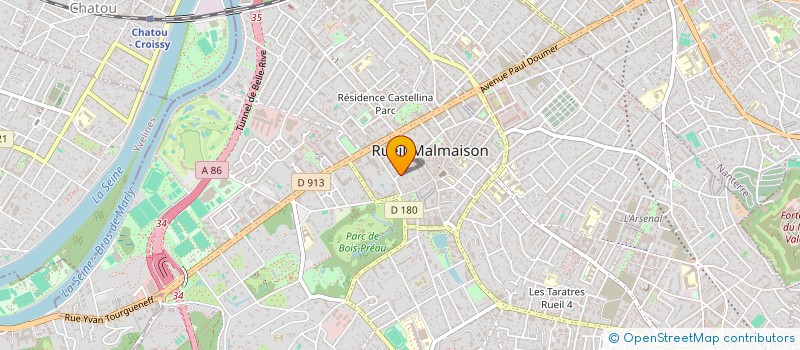 localisation de l'entreprise TDI à RUEIL-MALMAISON
