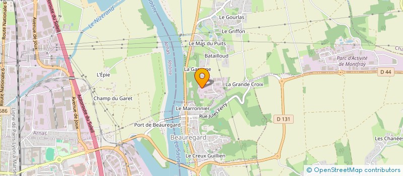 localisation de l'entreprise TDI à FAREINS