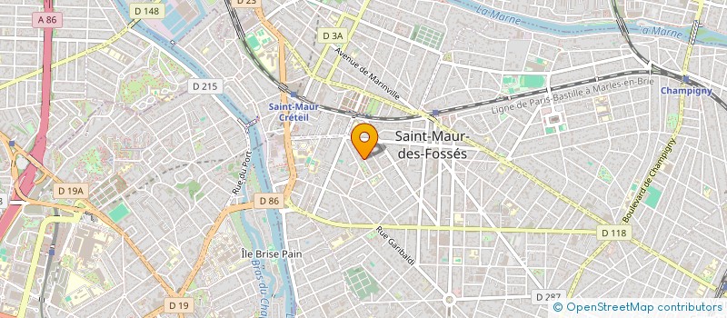 localisation de l'entreprise TDI ELECTRONICS à SAINT-MAUR-DES-FOSSES