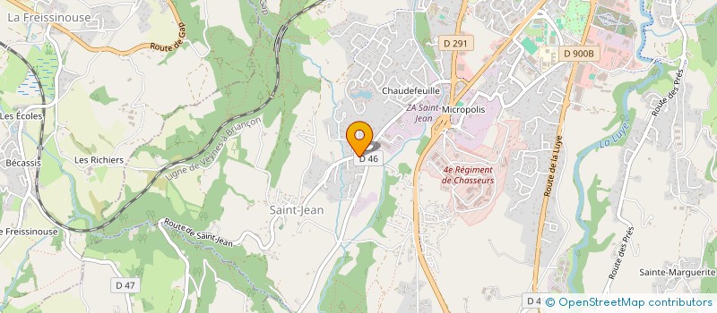 localisation de l'entreprise TDI IMMOBILIER  GAP