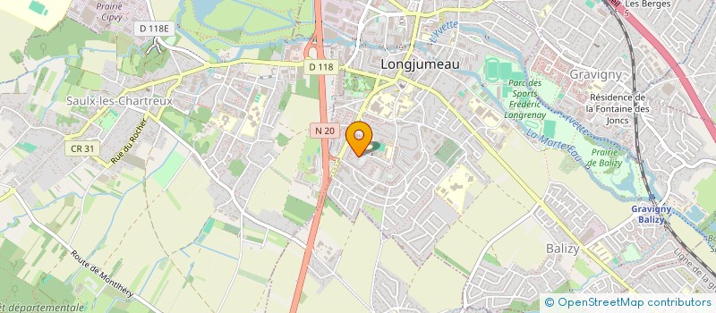 localisation de l'entreprise TDI IMMOBILIER à LONGJUMEAU
