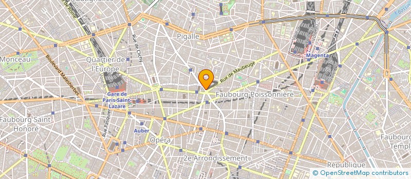 localisation de l'entreprise TDJ PERE LACHAISE  PARIS