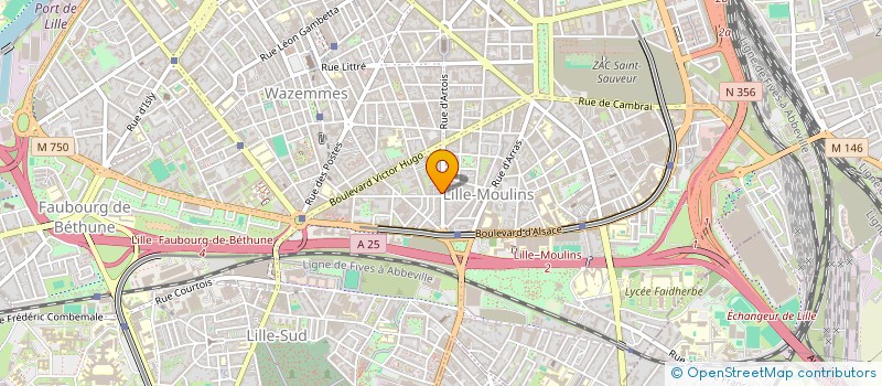 localisation de l'entreprise TDJ5 à LILLE