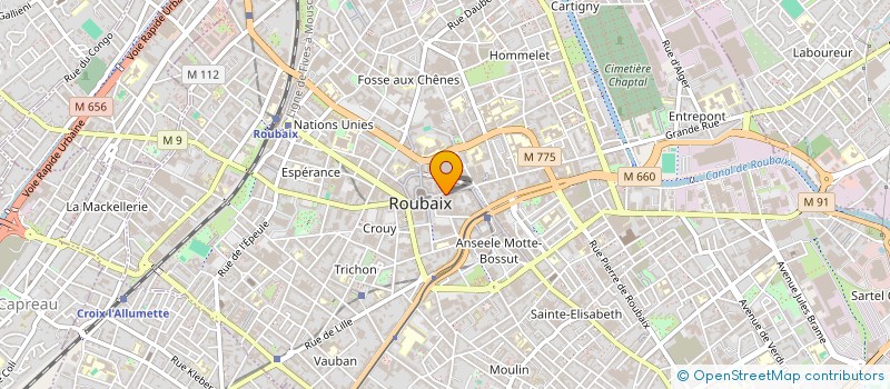 localisation de l'entreprise TDJH  HEM