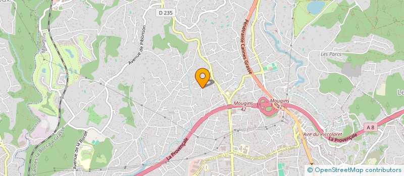 localisation de l'entreprise TDJMS  MOUGINS