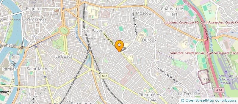 localisation de l'entreprise TDL BATIPREST à TOULOUSE