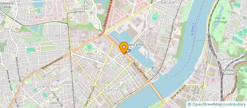 localisation de l'entreprise TDL & CIE  BORDEAUX