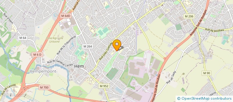 localisation de l'entreprise TDL IMMOBILIER  HEM