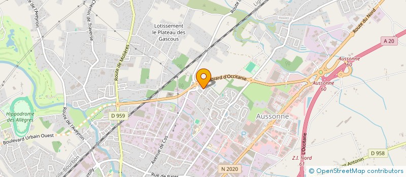 localisation de l'entreprise TDLC  MONTAUBAN