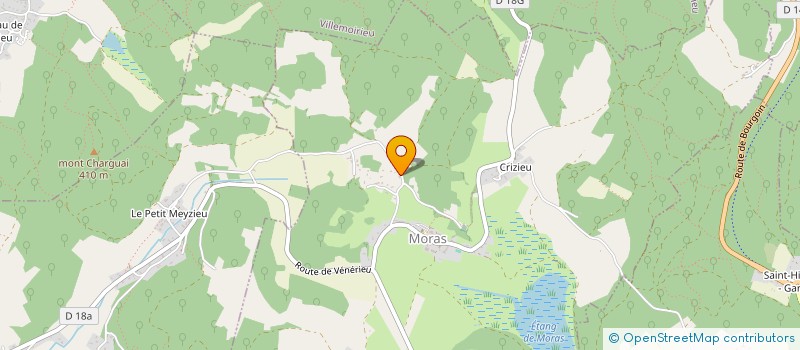 localisation de l'entreprise TDLF  MORAS