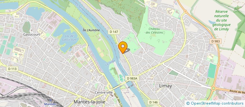localisation de l'entreprise TDM à LIMAY