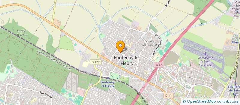 localisation de l'entreprise TDM à FONTENAY-LE-FLEURY