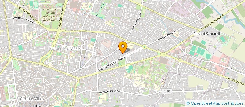 localisation de l'entreprise TDM  NARCASTET