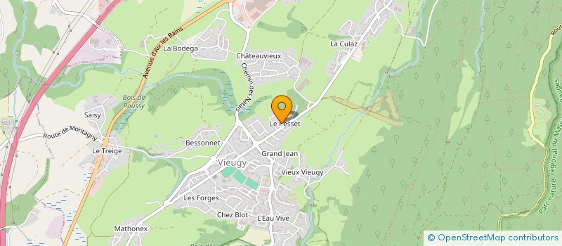 localisation de l'entreprise TDM à ANNECY