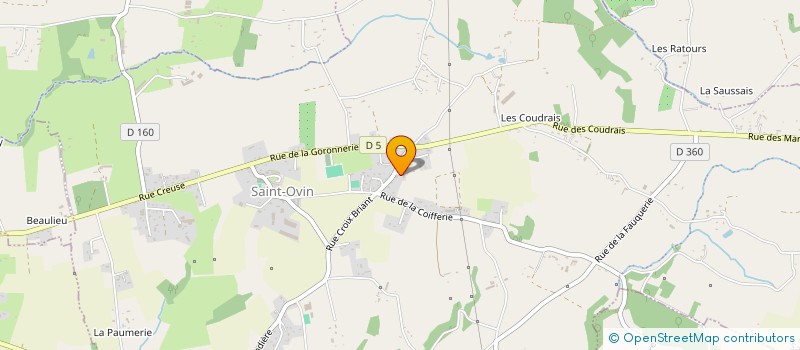 localisation de l'entreprise TDM  SAINT-OVIN