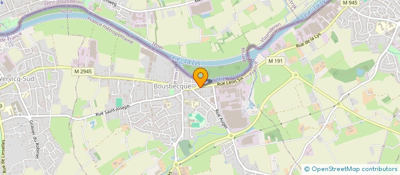 localisation de l'entreprise TDM  WERVICQ-SUD