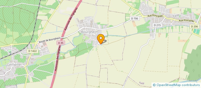 localisation de l'entreprise TDM CONSEIL  BOURGHEIM