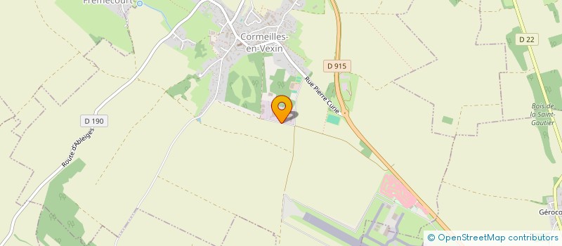 localisation de l'entreprise TDM FONCIERE  CORMEILLES-EN-VEXIN