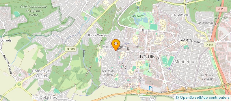 localisation de l'entreprise TDM INFO  BURES-SUR-YVETTE