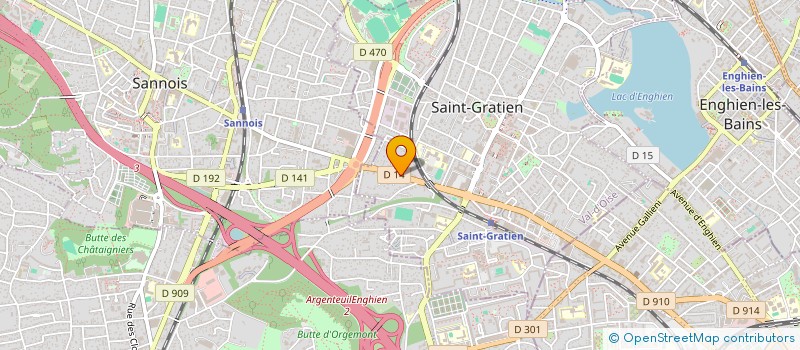 localisation de l'entreprise TDM MOTORS  SAINT-GRATIEN