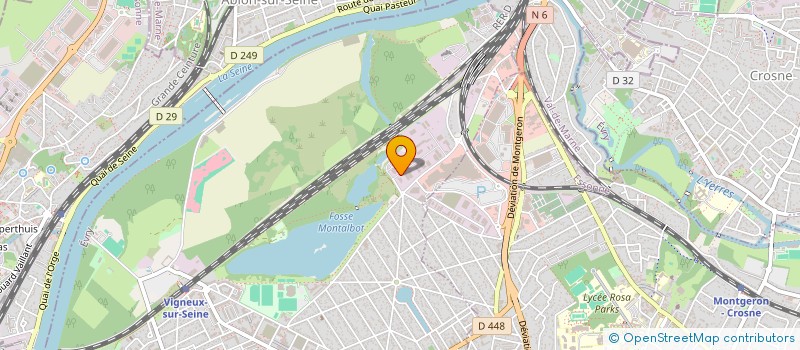 localisation de l'entreprise TDM SERVICES à VIGNEUX-SUR-SEINE