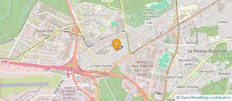 localisation de l'entreprise TDMDS  CLAMART