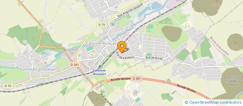 localisation de l'entreprise TDMG  CALONNE-RICOUART