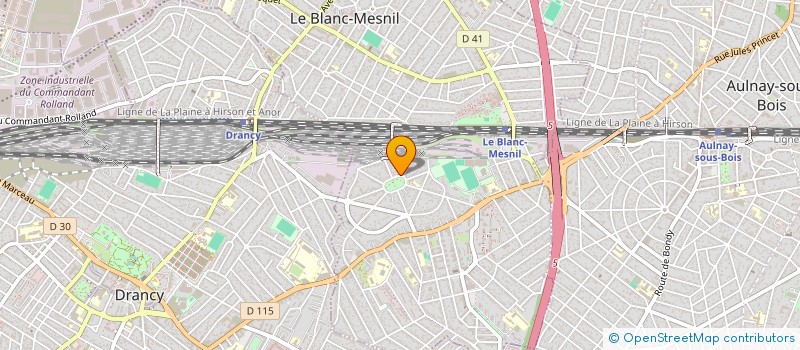 localisation de l'entreprise TDN BAT PRO à LE BLANC-MESNIL
