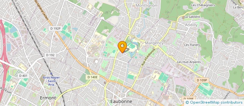 localisation de l'entreprise TDN GESTION à EAUBONNE