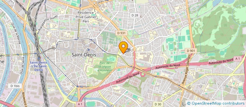 localisation de l'entreprise TDN SERVICES à SAINT-DENIS