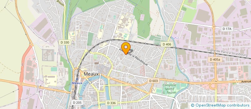 localisation de l'entreprise TDO à MEAUX