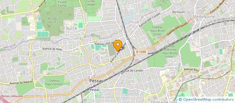 localisation de l'entreprise TDO CONSEIL à PESSAC