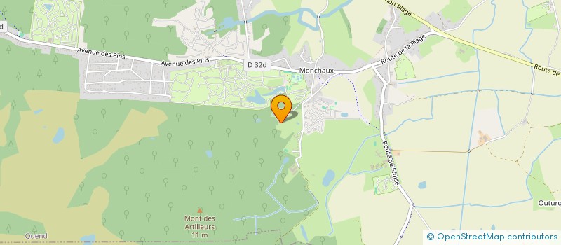 localisation de l'entreprise TDO CREW  QUEND