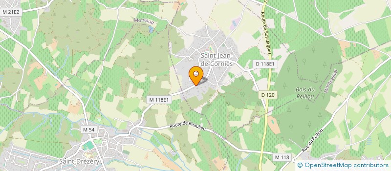 localisation de l'entreprise TDO (THE DAILY OFFICE)  SAINT-JEAN-DE-CORNIES