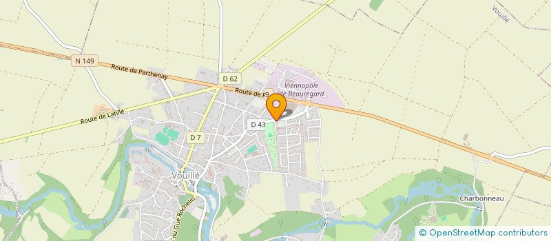 localisation de l'entreprise TDOD à VOUILLE
