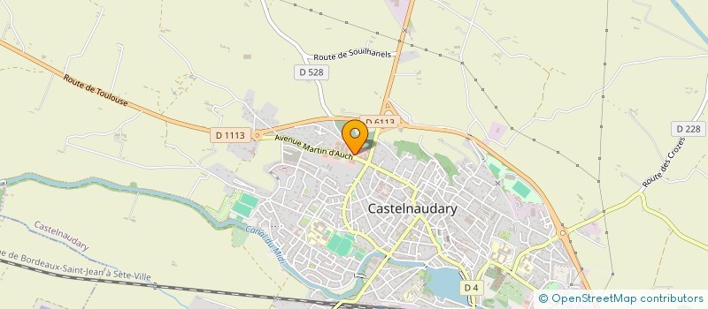 localisation de l'entreprise TDODC  CASTELNAUDARY